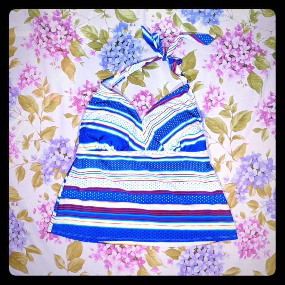 Women's halter top swimsuit bathing suit 2X 18 20